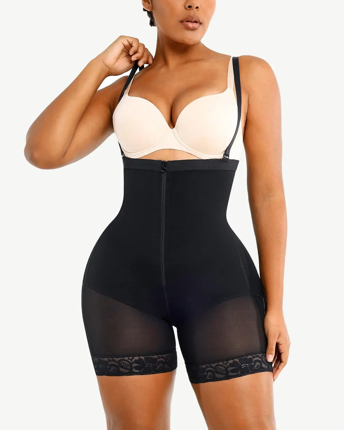 Silky Airslim™ Firm Tummy Compression Bodysuit Shaper With Butt Lifter