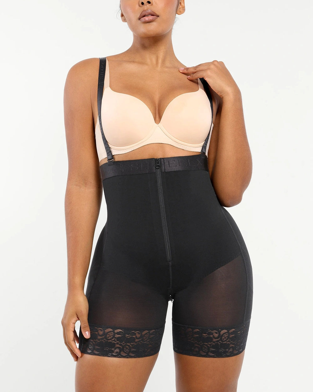 Silky Airslim™ Firm Tummy Compression Bodysuit Shaper With Butt Lifter