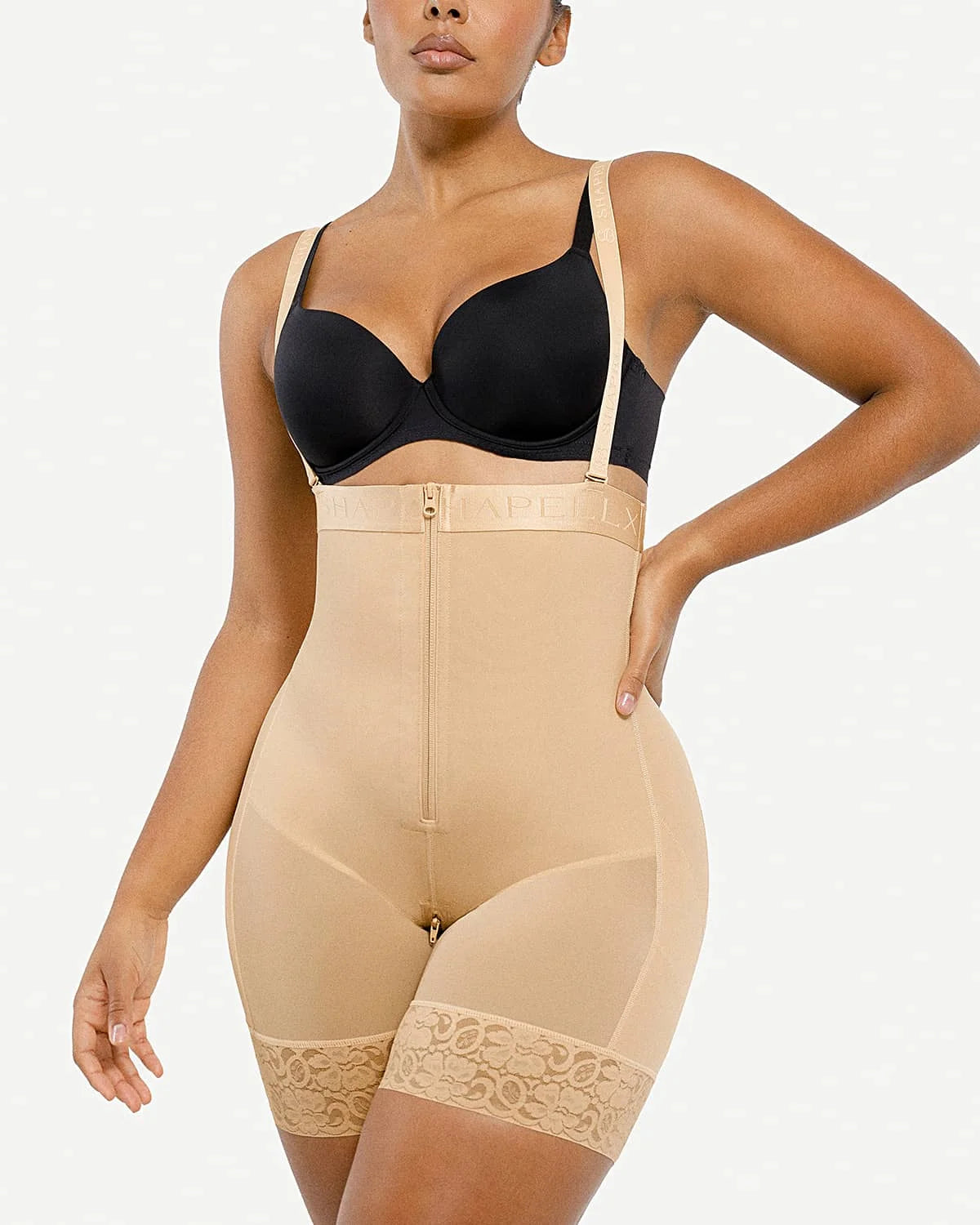 Silky Airslim™ Firm Tummy Compression Bodysuit Shaper With Butt Lifter