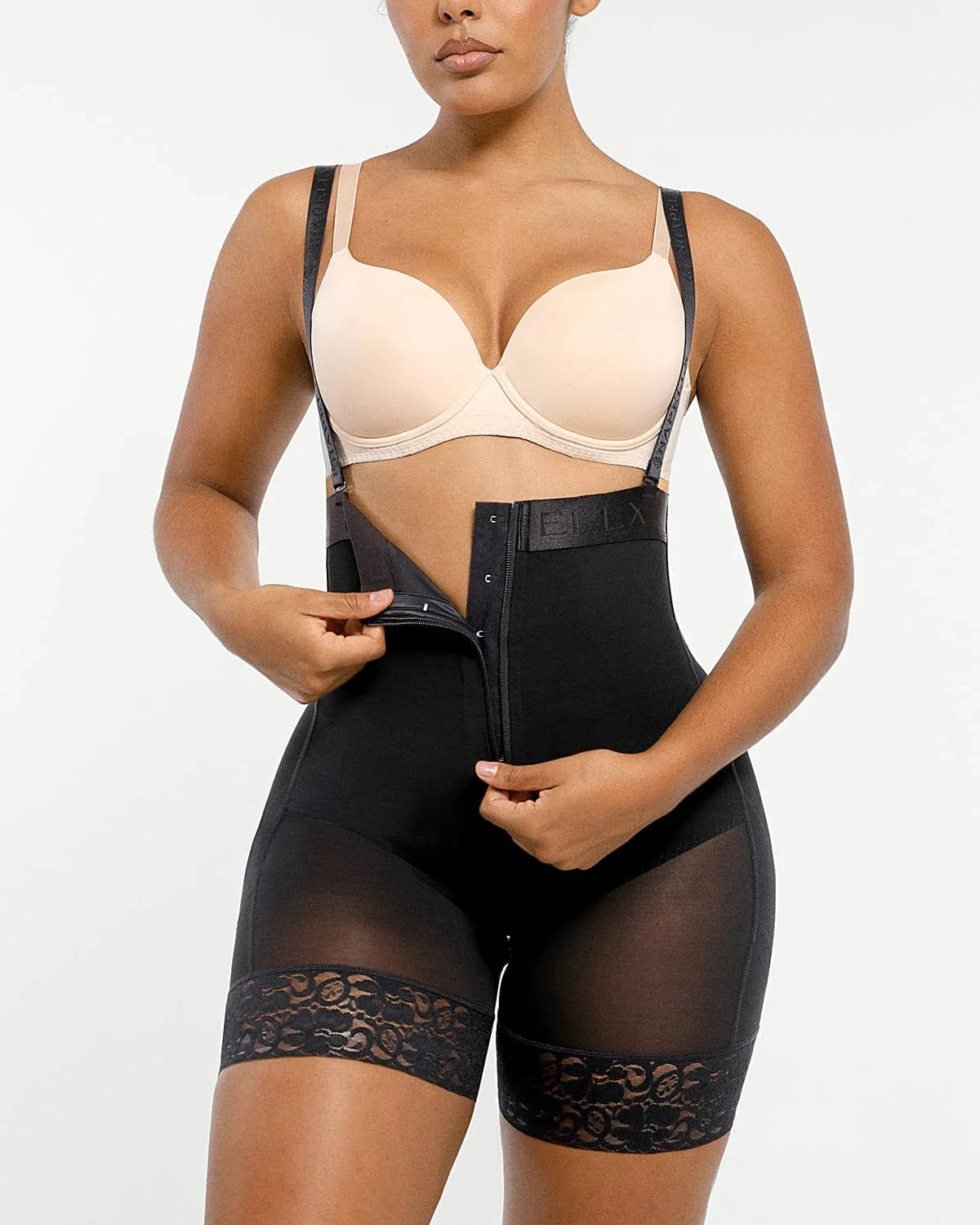Silky Airslim™ Firm Tummy Compression Bodysuit Shaper With Butt Lifter