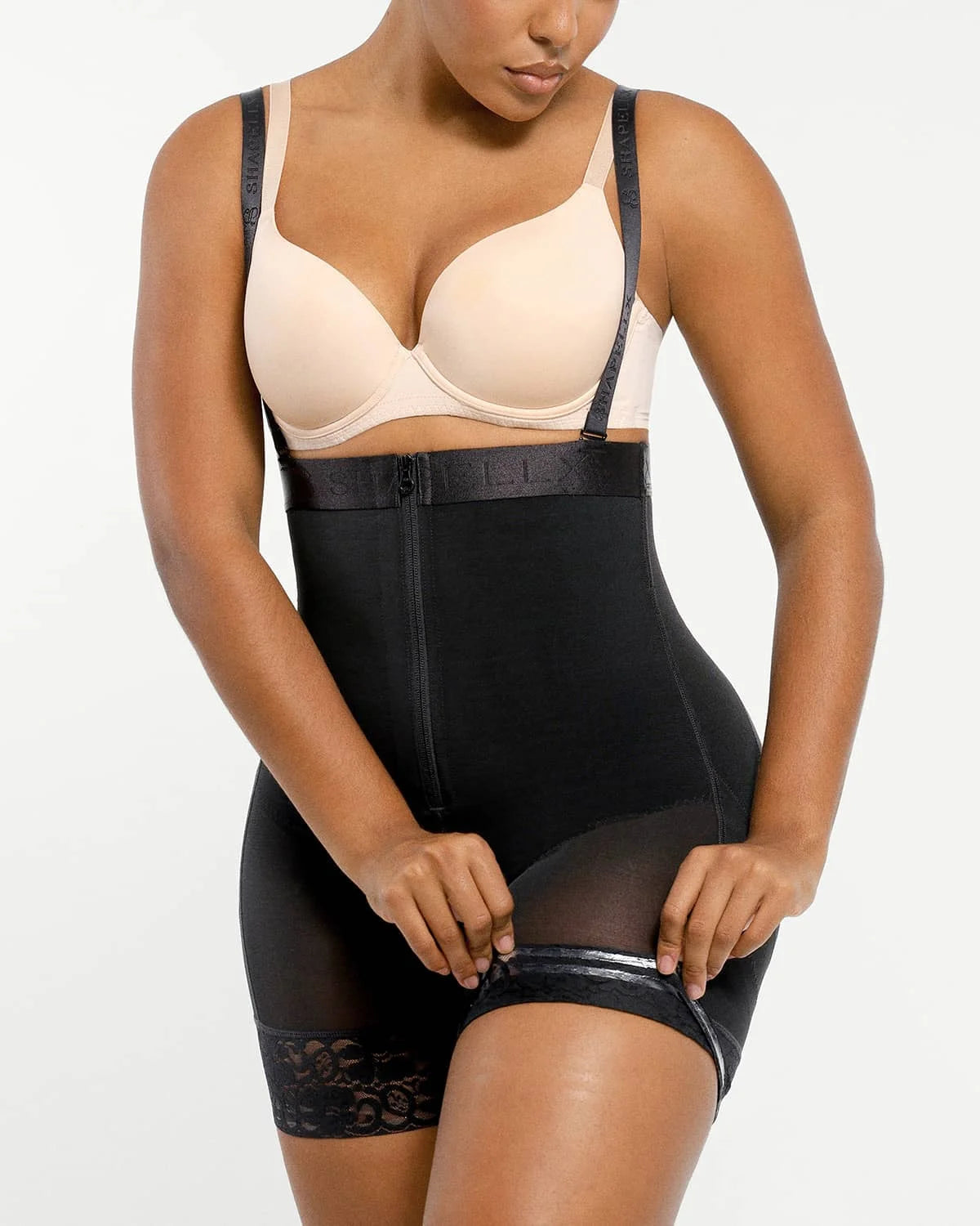 Silky Airslim™ Firm Tummy Compression Bodysuit Shaper With Butt Lifter