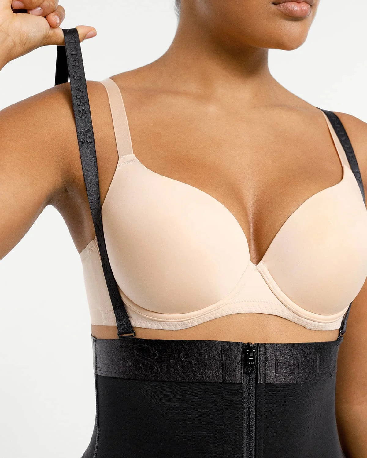 Silky Airslim™ Firm Tummy Compression Bodysuit Shaper With Butt Lifter