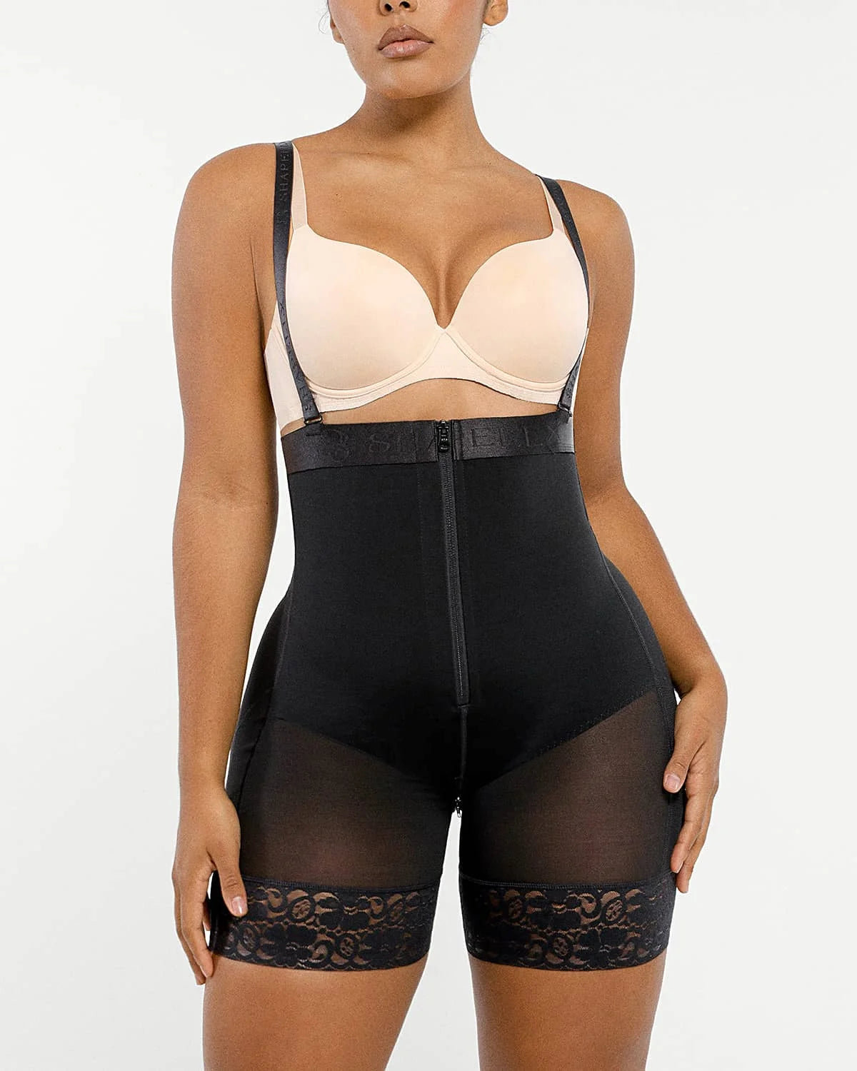 Silky Airslim™ Firm Tummy Compression Bodysuit Shaper With Butt Lifter