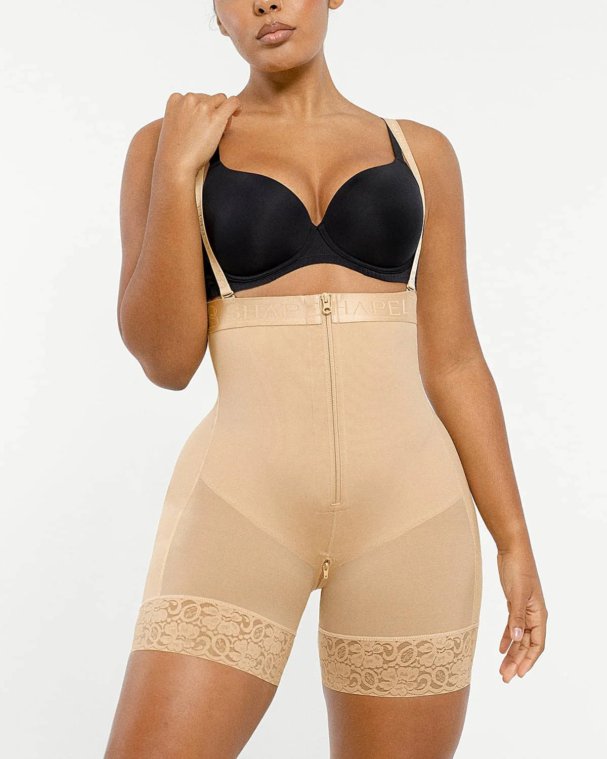 Silky Airslim™ Firm Tummy Compression Bodysuit Shaper With Butt Lifter