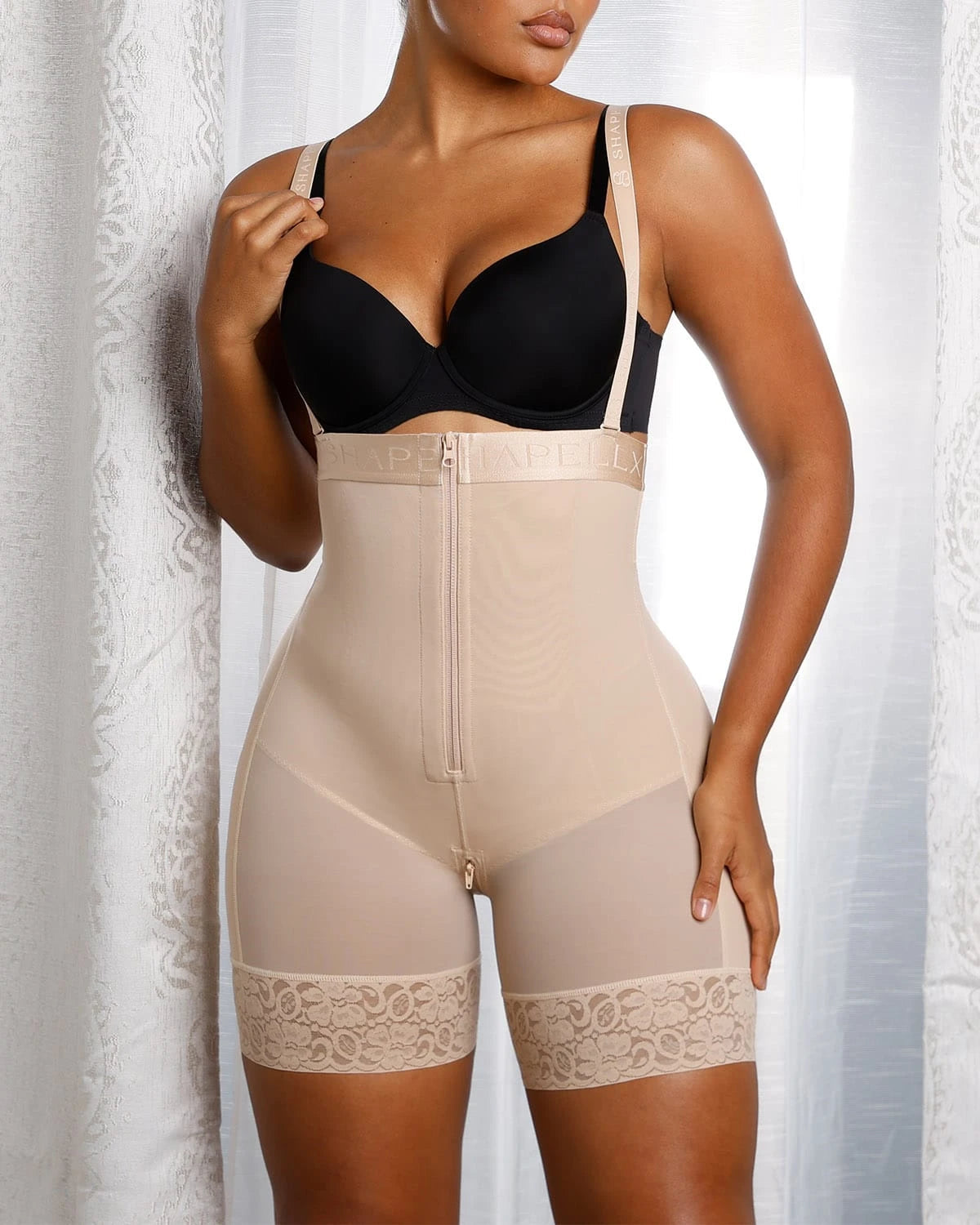 Silky Airslim™ Firm Tummy Compression Bodysuit Shaper With Butt Lifter